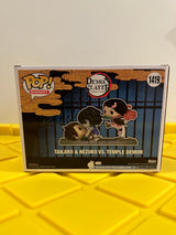 Funko POP! Tanjiro & Nezuko vs. Temple Demon (Moment) - Limited Edition Hot Topic Exclusive