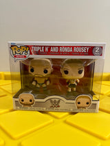 Funko POP! Triple H and Ronda Rousey (2-Pack)