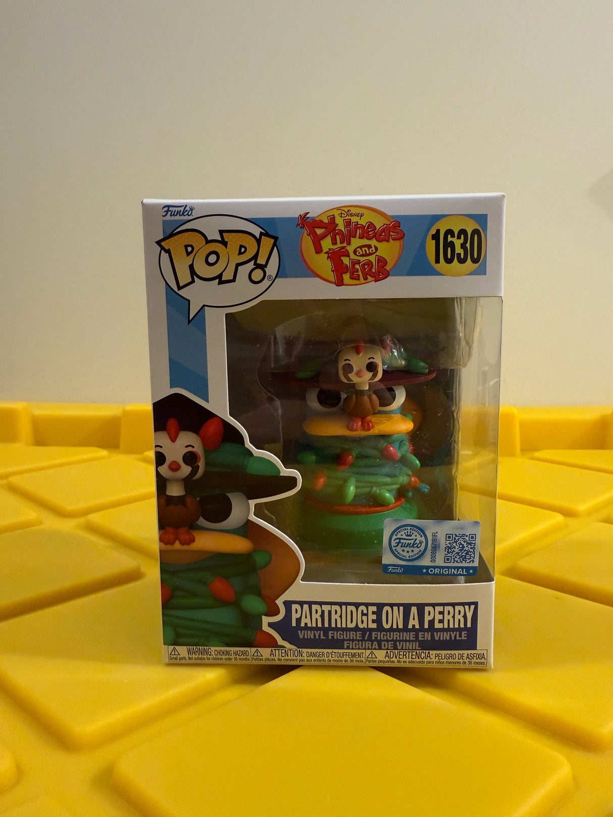 Funko POP! Partridge on a Perry - Limited Edition Funko Shop Exclusive