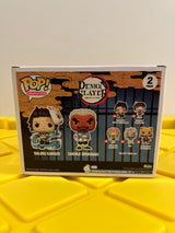 Funko POP! Tanjiro Kamado & Sakonji Urokodaki (2-Pack) - Limited Edition 2023 SDCC Exclusive