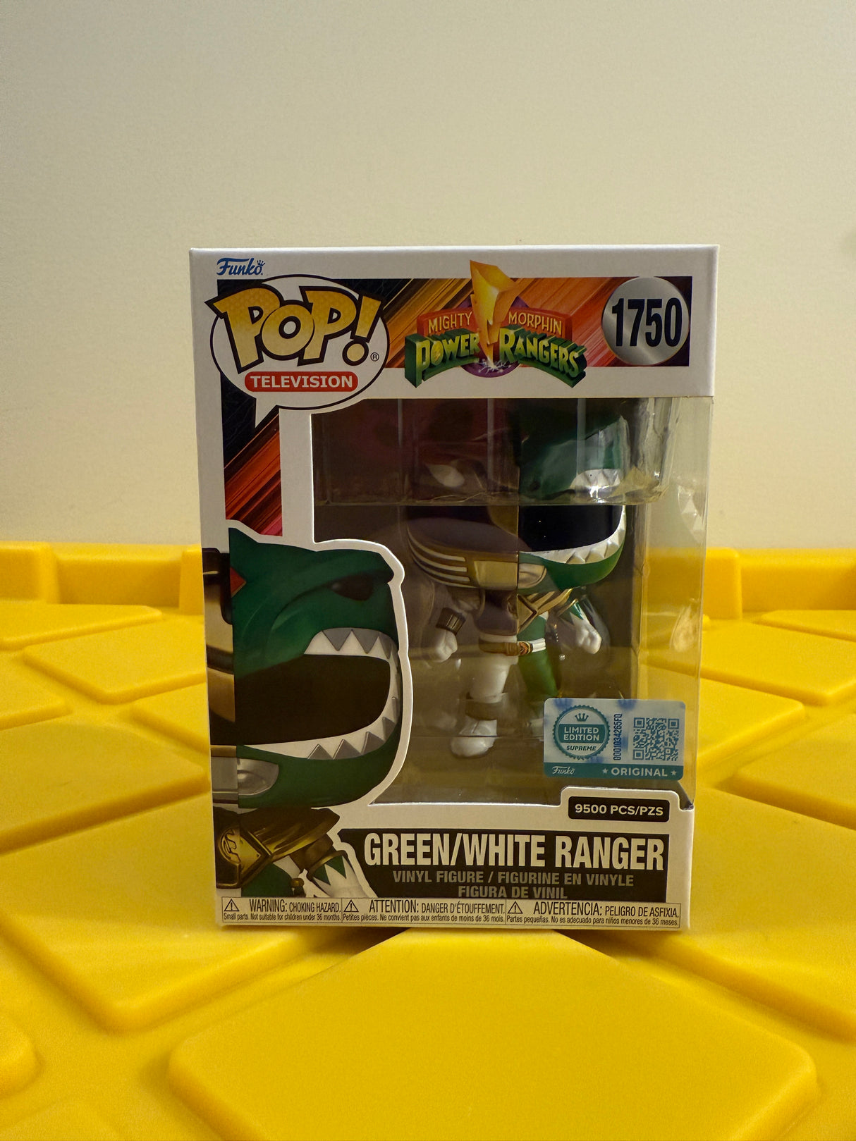 Funko POP! Green/White Ranger (L.E. 9500) - Limited Edition Supreme