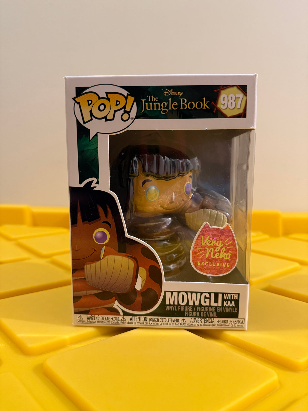 Funko POP! Mowgli with Kaa - Limited Edition Very Neko Exclusive