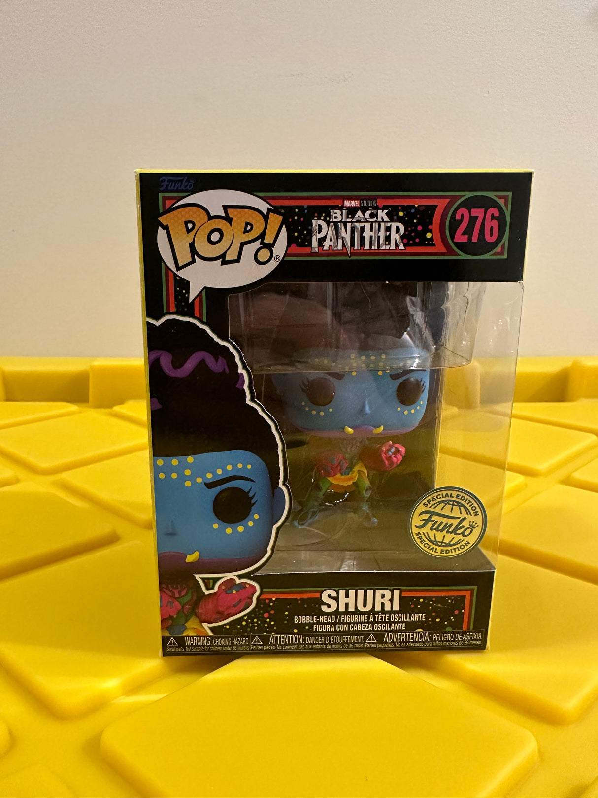 Funko POP! Shuri (Black Light) - Limited Edition Special Edition Exclusive