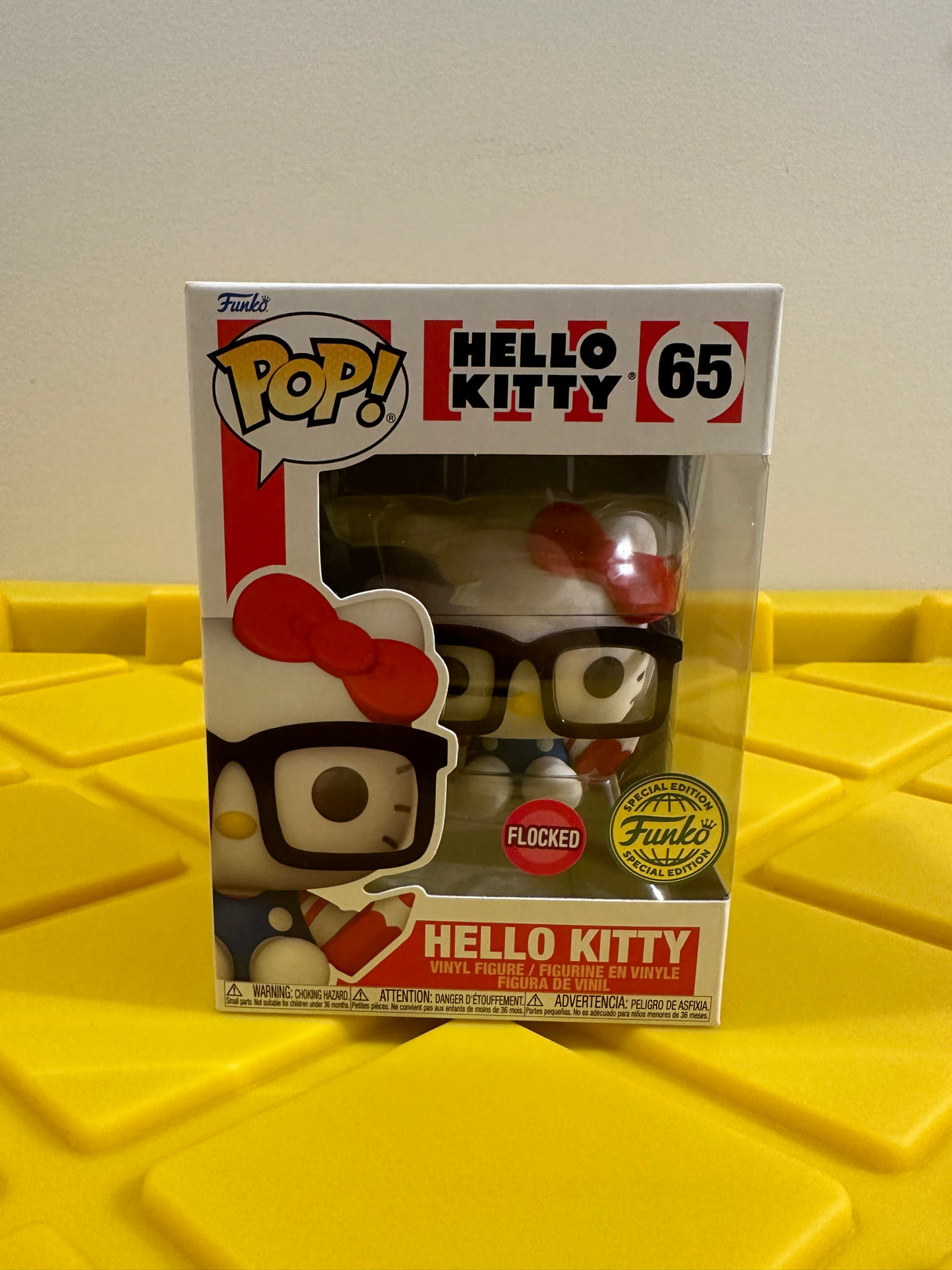 Hello Kitty (Flocked) - Limited Edition Special Edition Exclusive