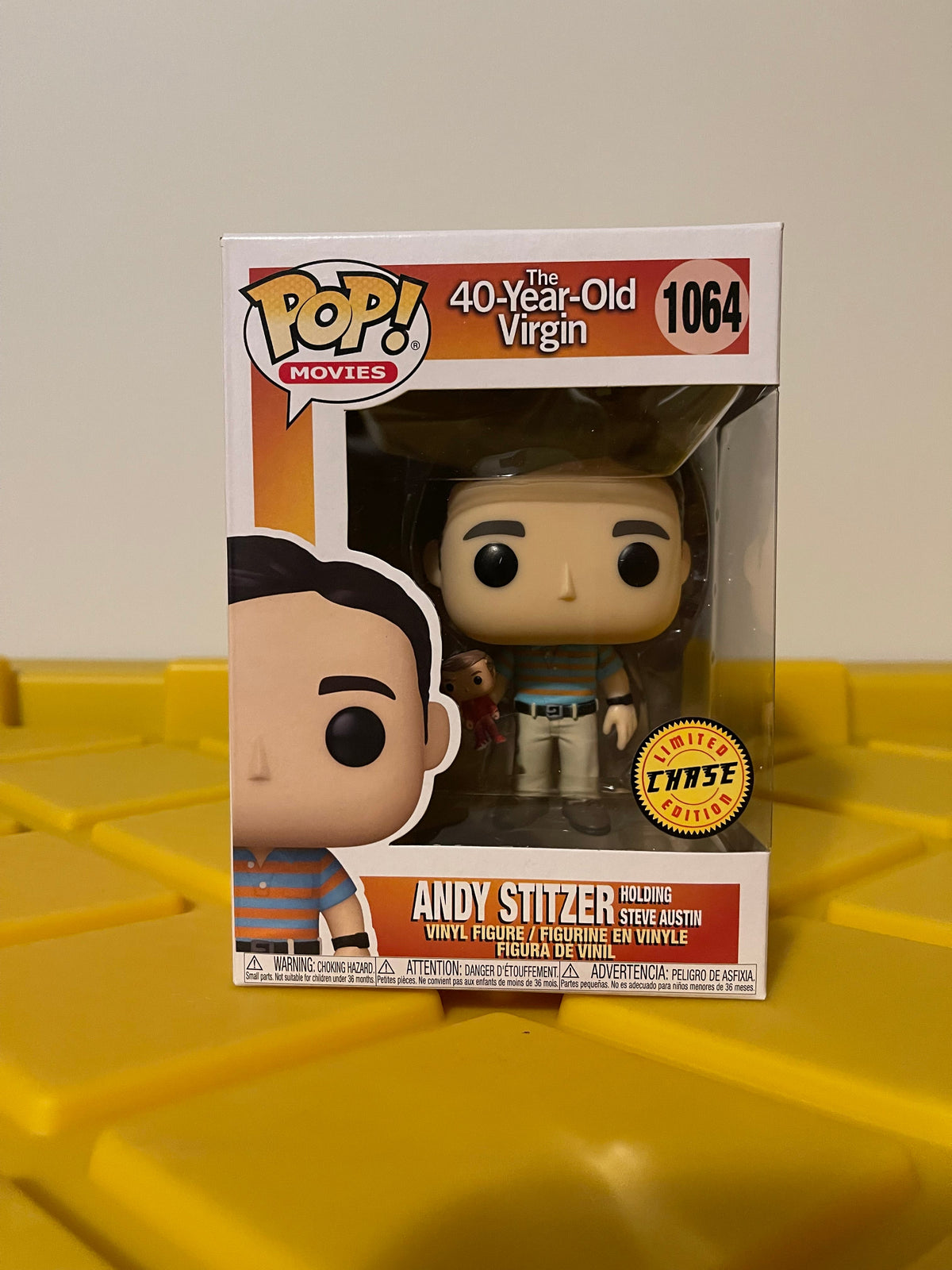 Andy Stitzer Holding Steve Austin - Limited Edition Chase