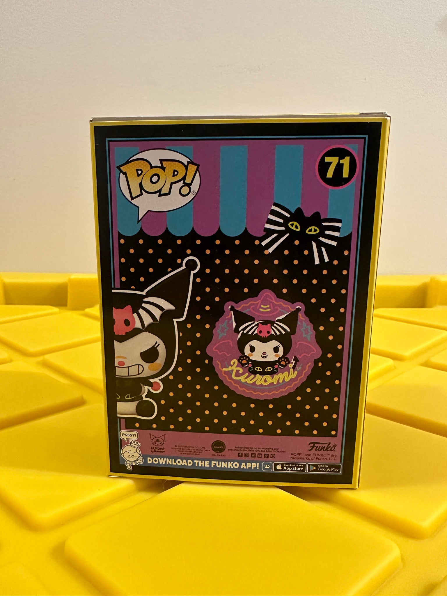 Funko Pop! Sanrio - Kuromi Halloween Blacklight #71