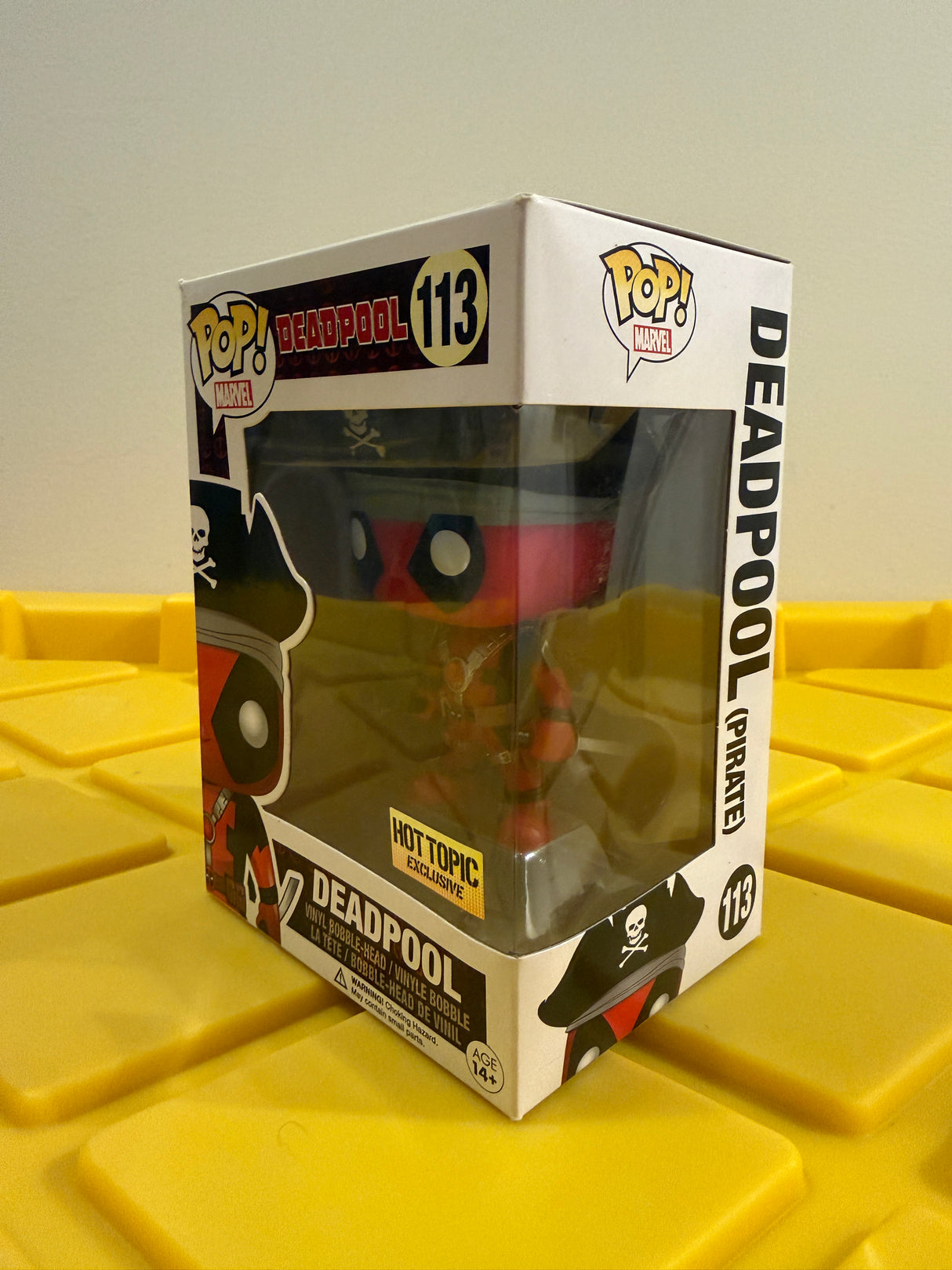 Funko POP! Deadpool (Pirate) - Limited Edition Hot Topic Exclusive