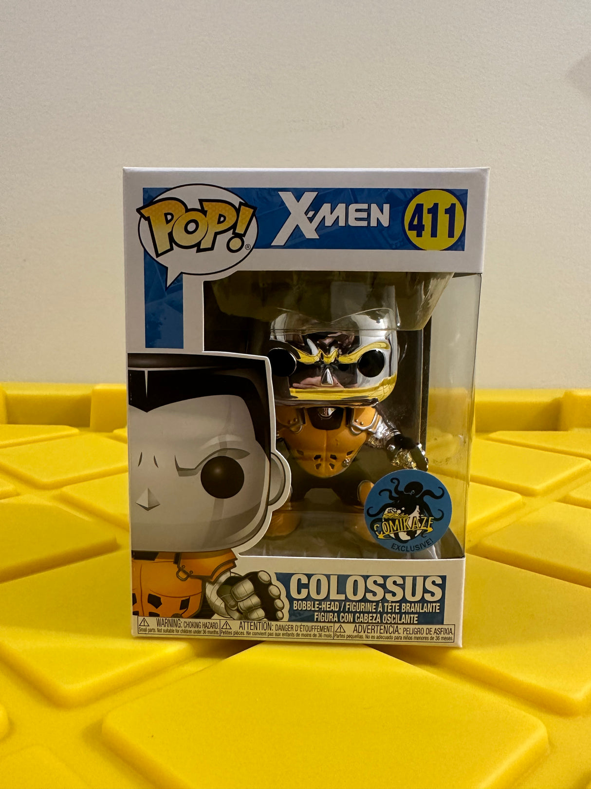 Funko POP! Colossus (Chrome) - Limited Edition 2018 Comikaze Exclusive