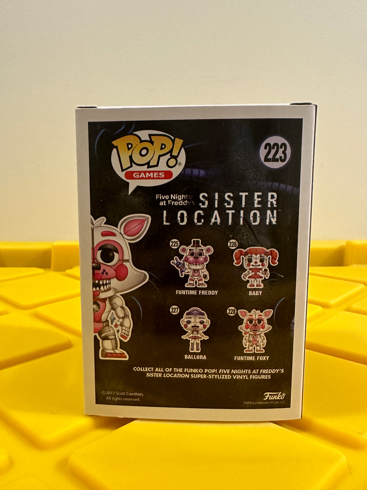 Jumpscare Funtime Foxy - Limited Edition 2017 SDCC Exclusive