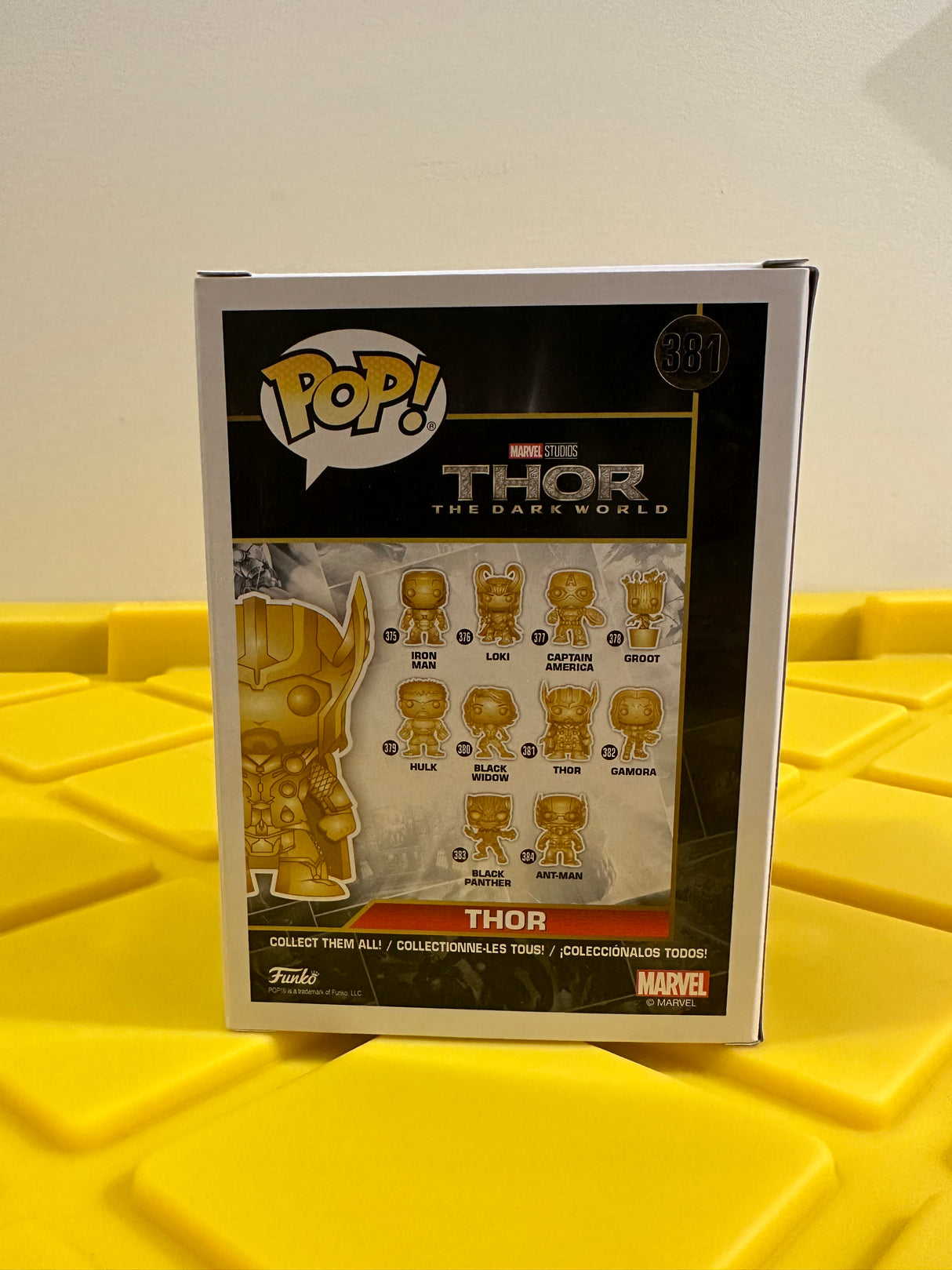 Funko POP! Thor (Gold Chrome)