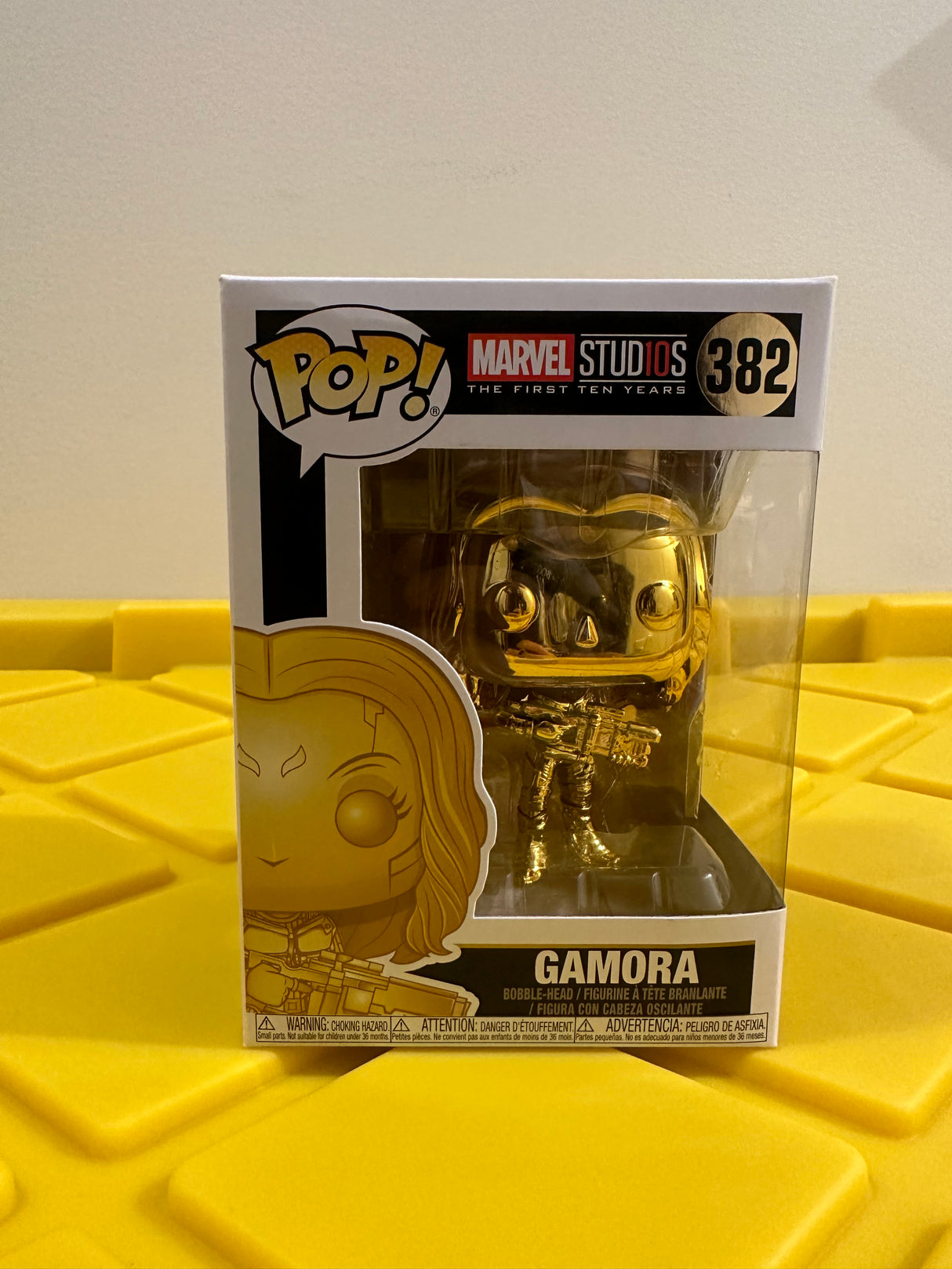 Funko POP! Gamora (Gold Chrome)