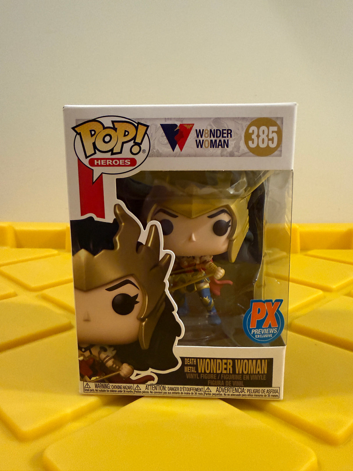 Funko POP! Death Metal Wonder Woman - Limited Edition PX Previews Exclusive