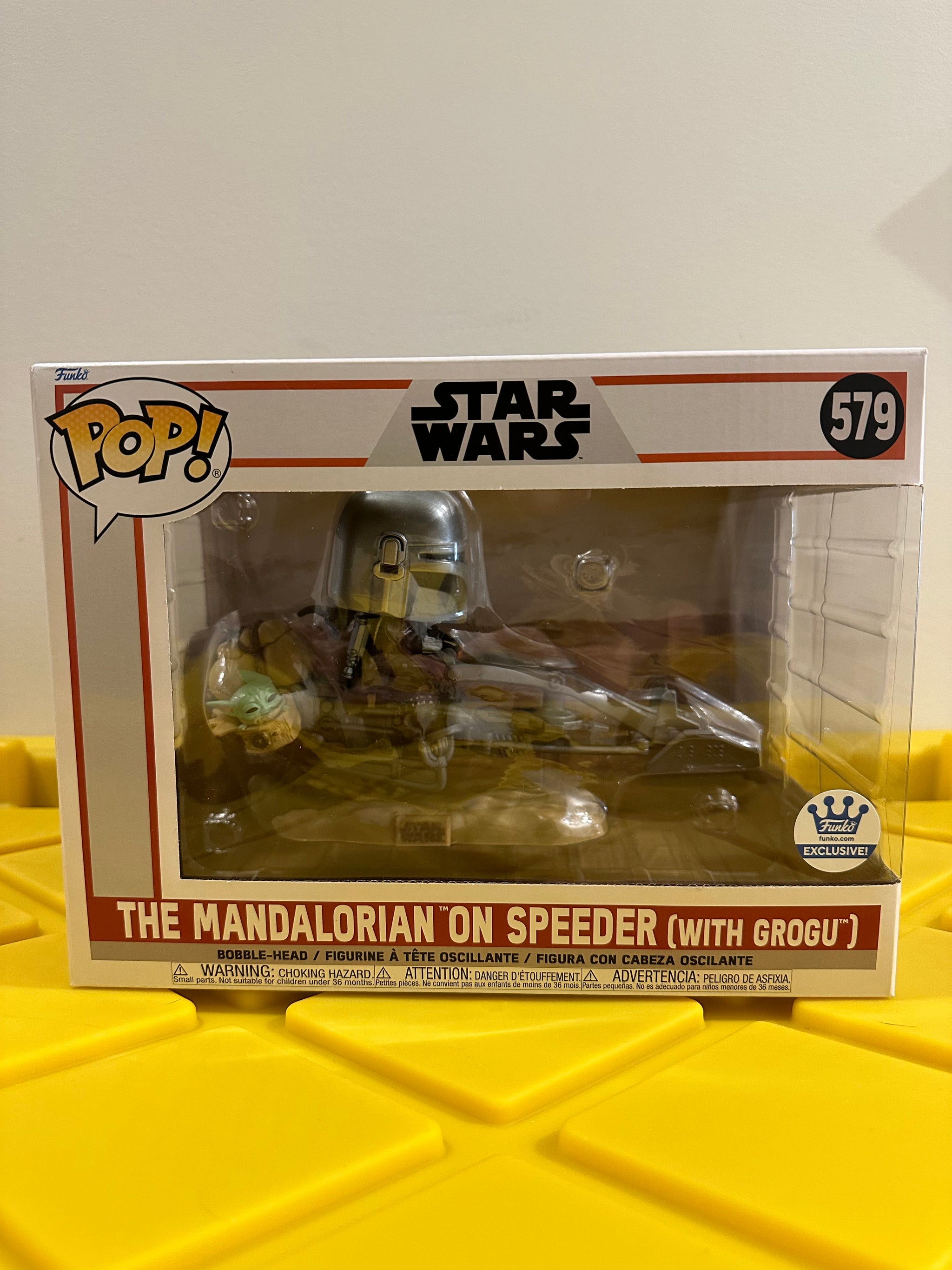 The Mandalorian on Speeder (with Grogu) Funko Shop Exclusive outlet