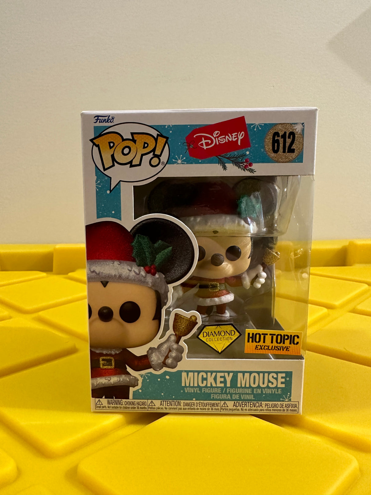 Funko POP! Mickey Mouse (Diamond) - Limited Edition Hot Topic Exclusive