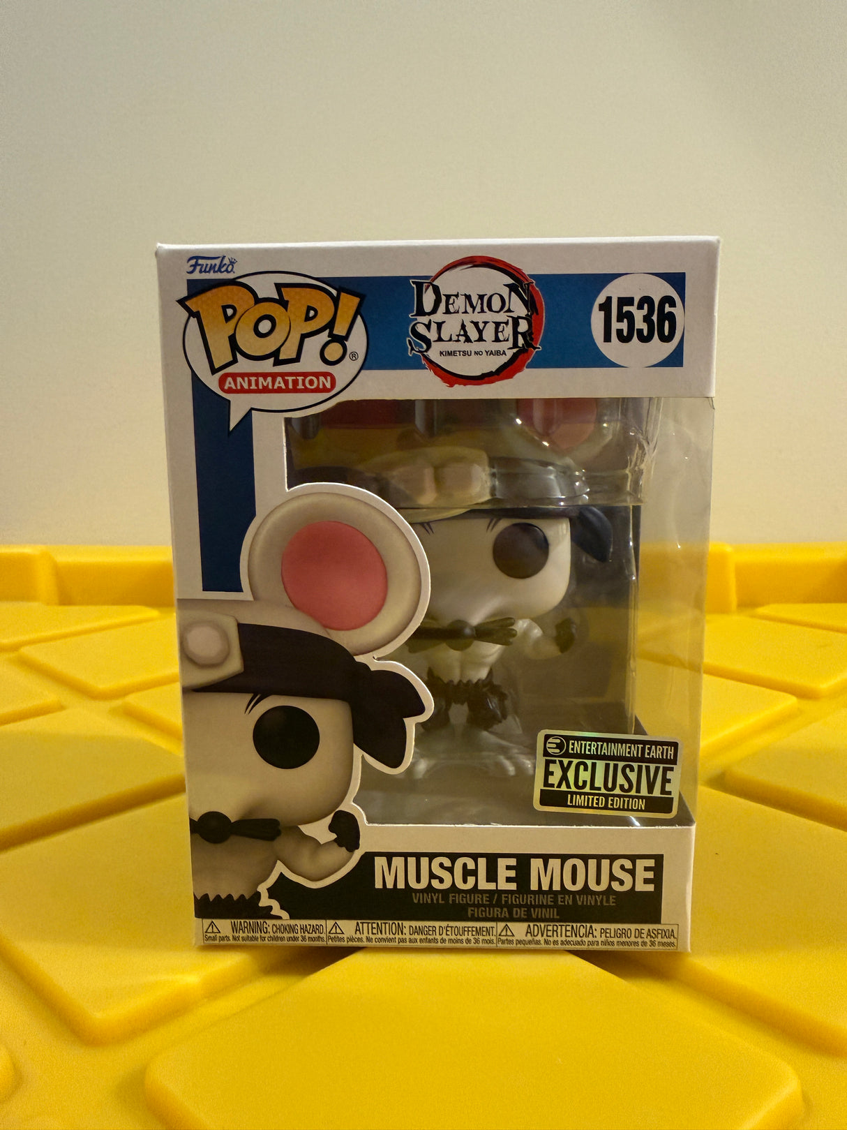 Funko POP! Muscle Mouse - Limited Edition Entertainment Earth Exclusive