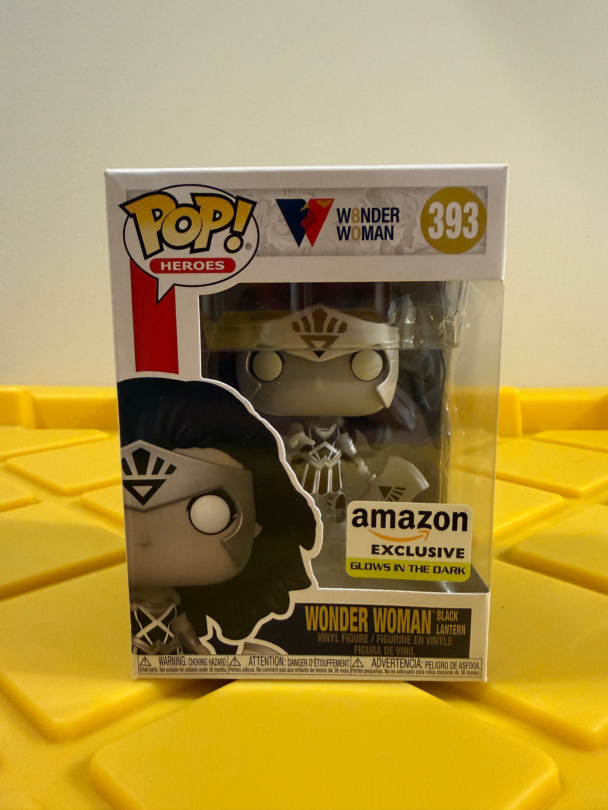 Funko POP! Wonder Woman Black Lantern (Glow) - Limited Edition Amazon Exclusive