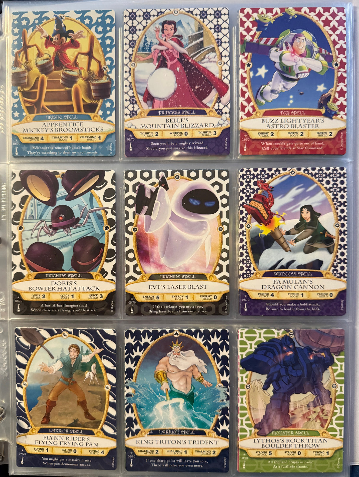 Disney Sorcerers of Magic Kingdom Cards