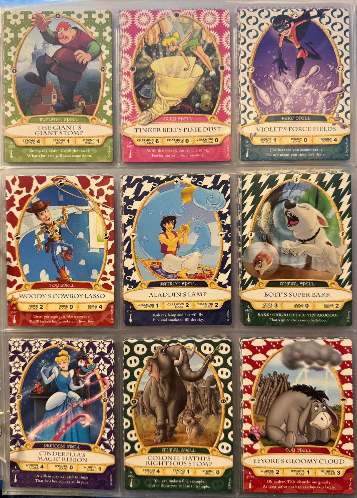 Disney Sorcerers of Magic Kingdom Cards