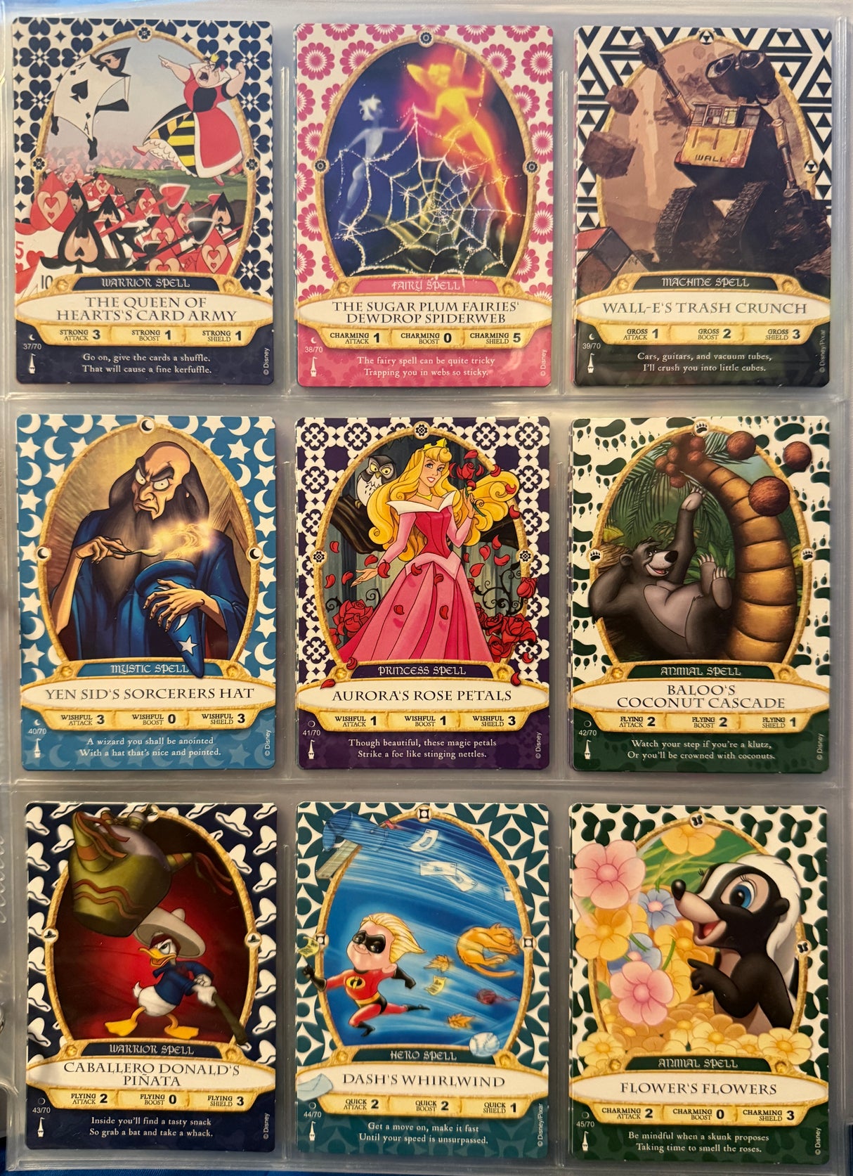 Disney Sorcerers of Magic Kingdom Cards