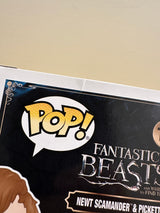 Funko POP! Newt Scamander & Pickett - Limited Edition Hot Topic Exclusive