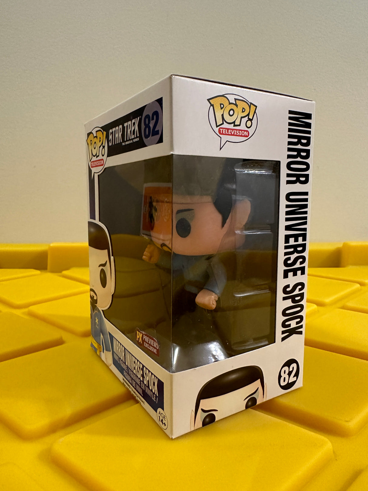 Funko POP! Mirror Universe Spock - Limited Edition PX Previews Exclusive