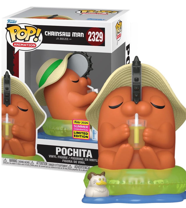 Funko POP! Pochita - Limited Edition 2026 SDCC Summer Convention Exclusive (Pre-Order)