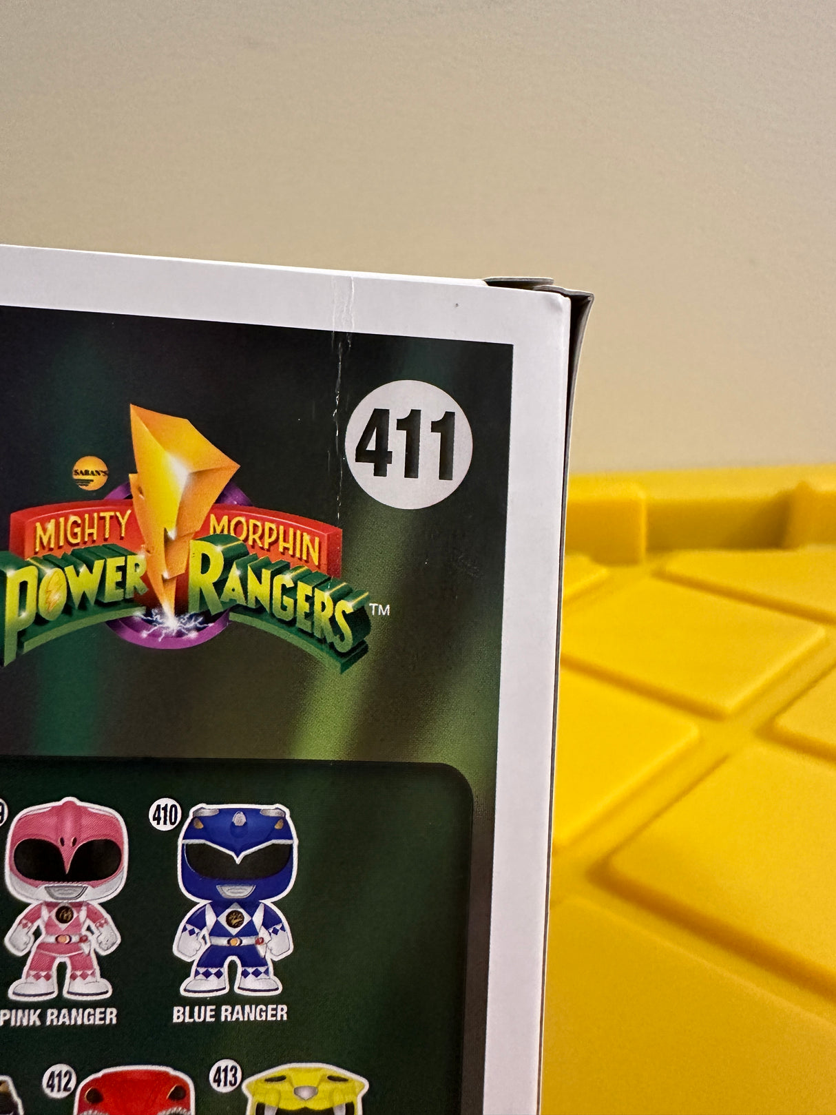 Funko POP! Black Ranger (Glitter) - Limited Edition Game Stop Exclusive