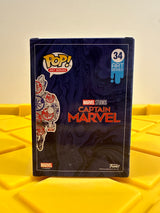 Funko POP! Captain Marvel (Art Series) - Limited Edition Special Edition Exclusive