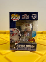 Funko POP! Captain America (Art Series) - Limited Edition Special Edition Exclusive