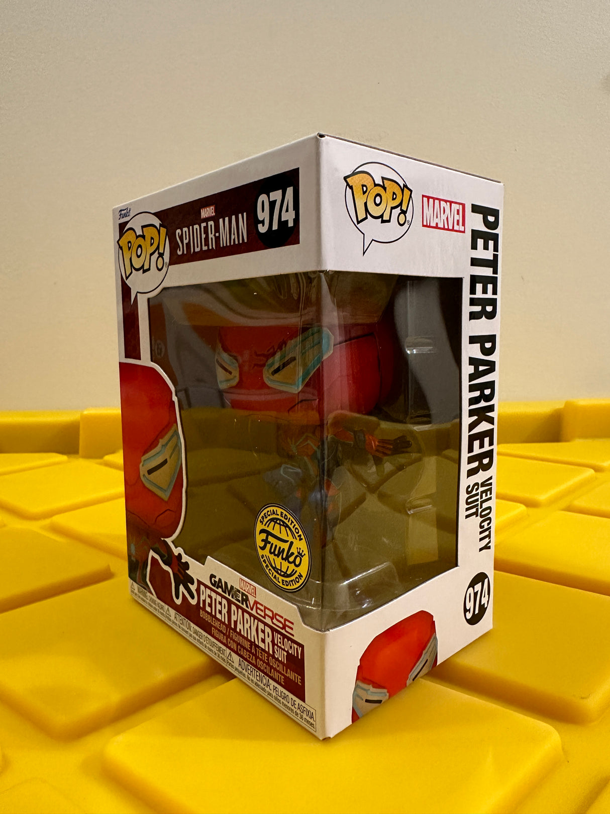 Funko POP! Peter Parker Velocity Suit - Limited Edition Special Edition Exclusive