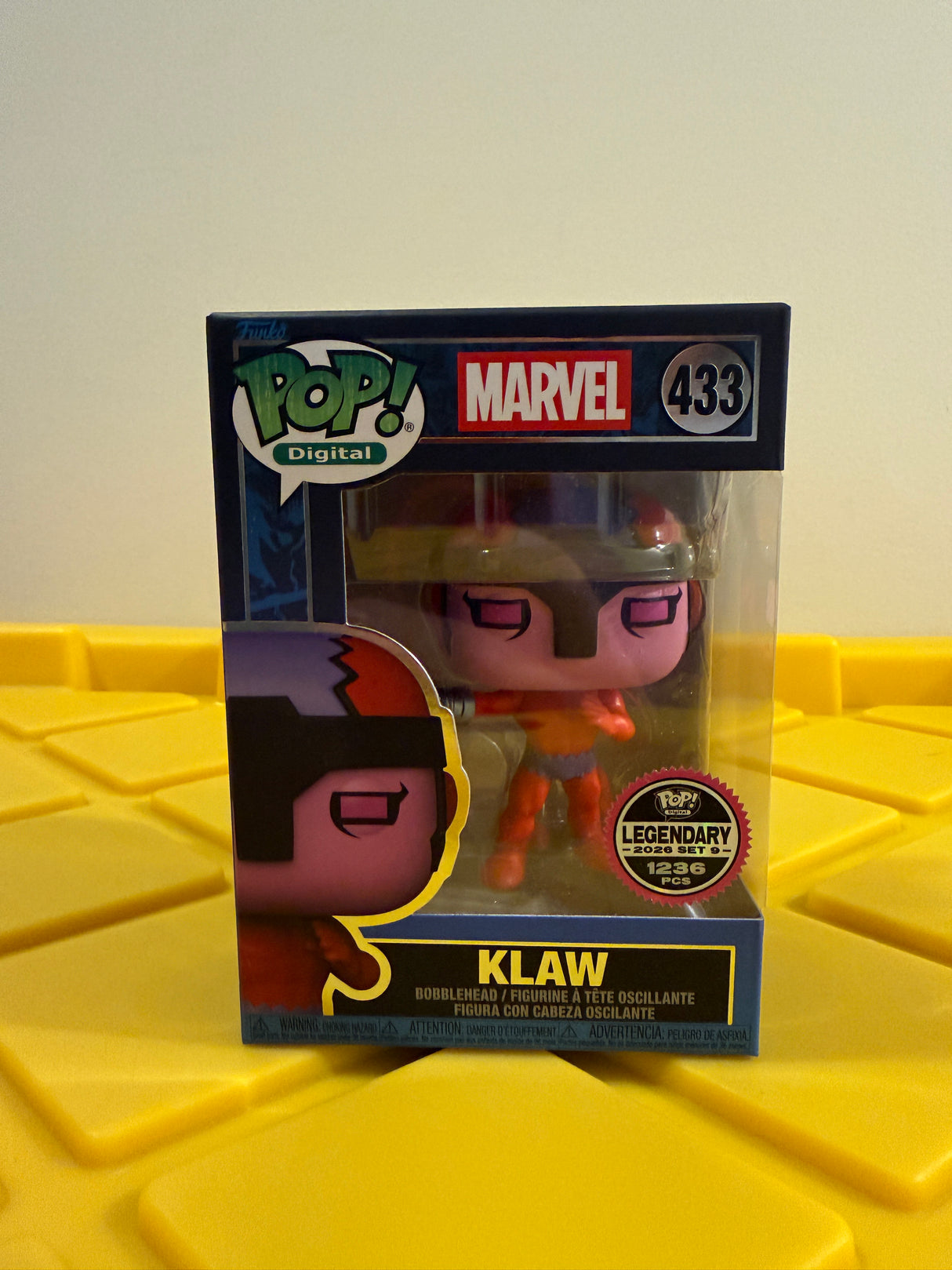 Funko POP! Klaw (Legendary L.E. 1236) - Limited Edition NFT Release