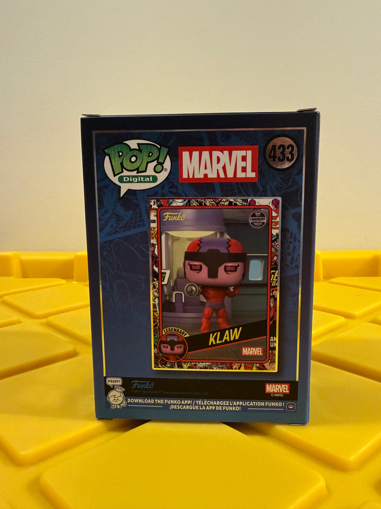 Funko POP! Klaw (Legendary L.E. 1236) - Limited Edition NFT Release