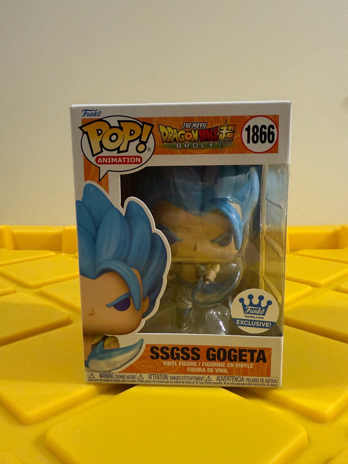 Funko POP! SSGSS Gogeta - Limited Edition Funko Shop Exclusive