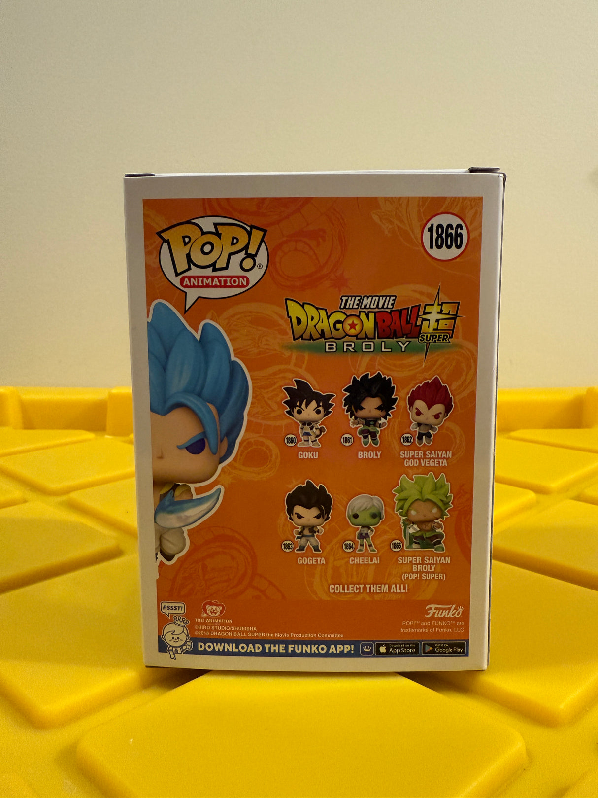 Funko POP! SSGSS Gogeta - Limited Edition Funko Shop Exclusive