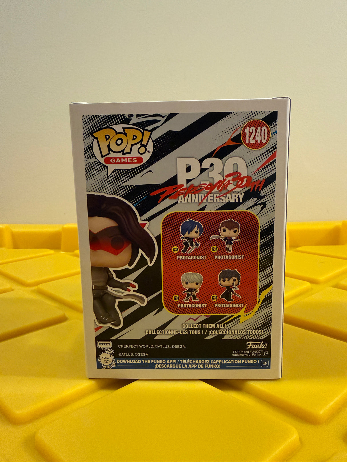 Funko POP! Protagonist (Persona 5: The Phantom X) - Limited Edition Funko Shop Exclusive