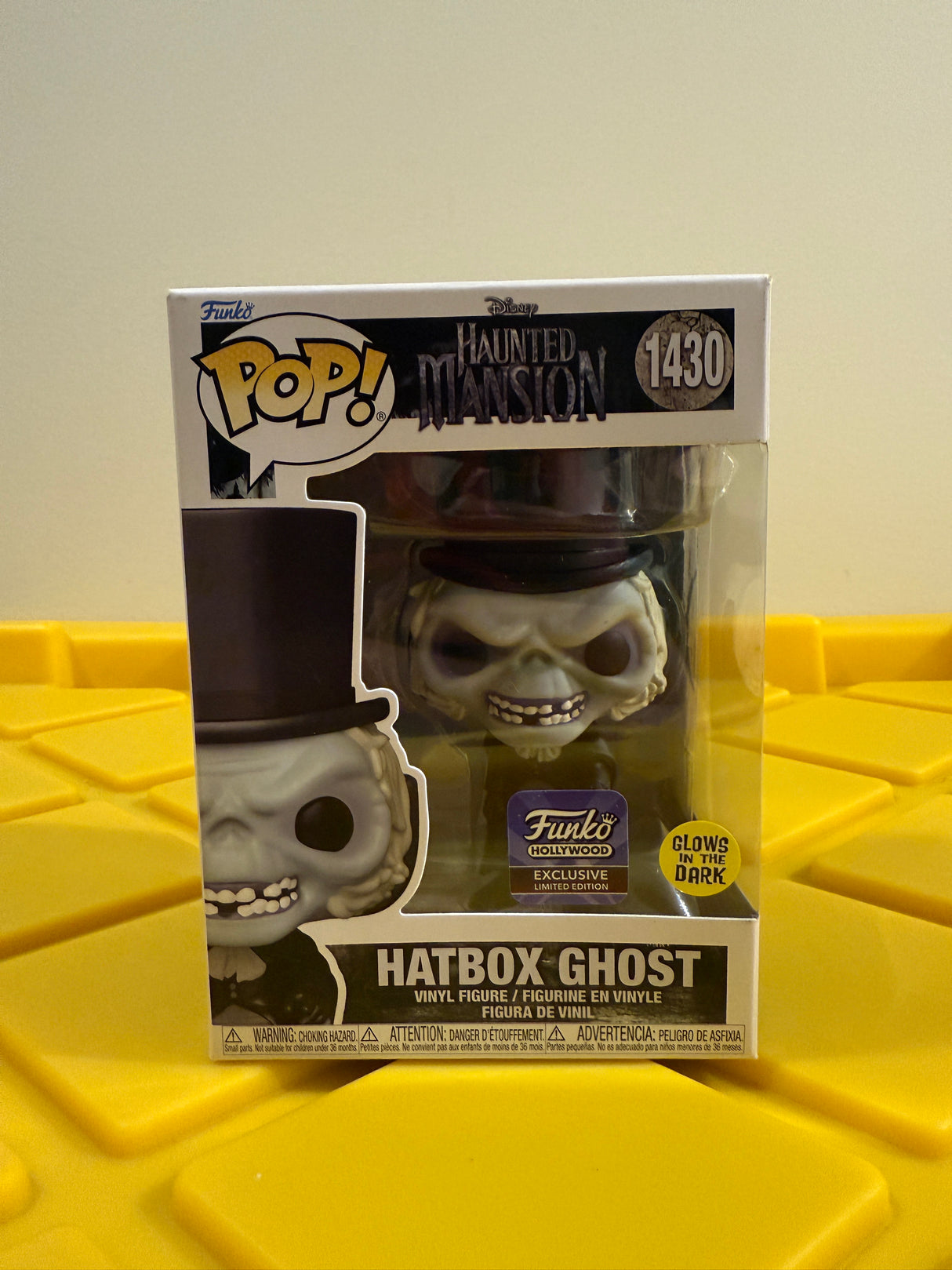 Funko POP! Hatbox Ghost (Glow) - Limited Edition Funko Hollywood Exclusive