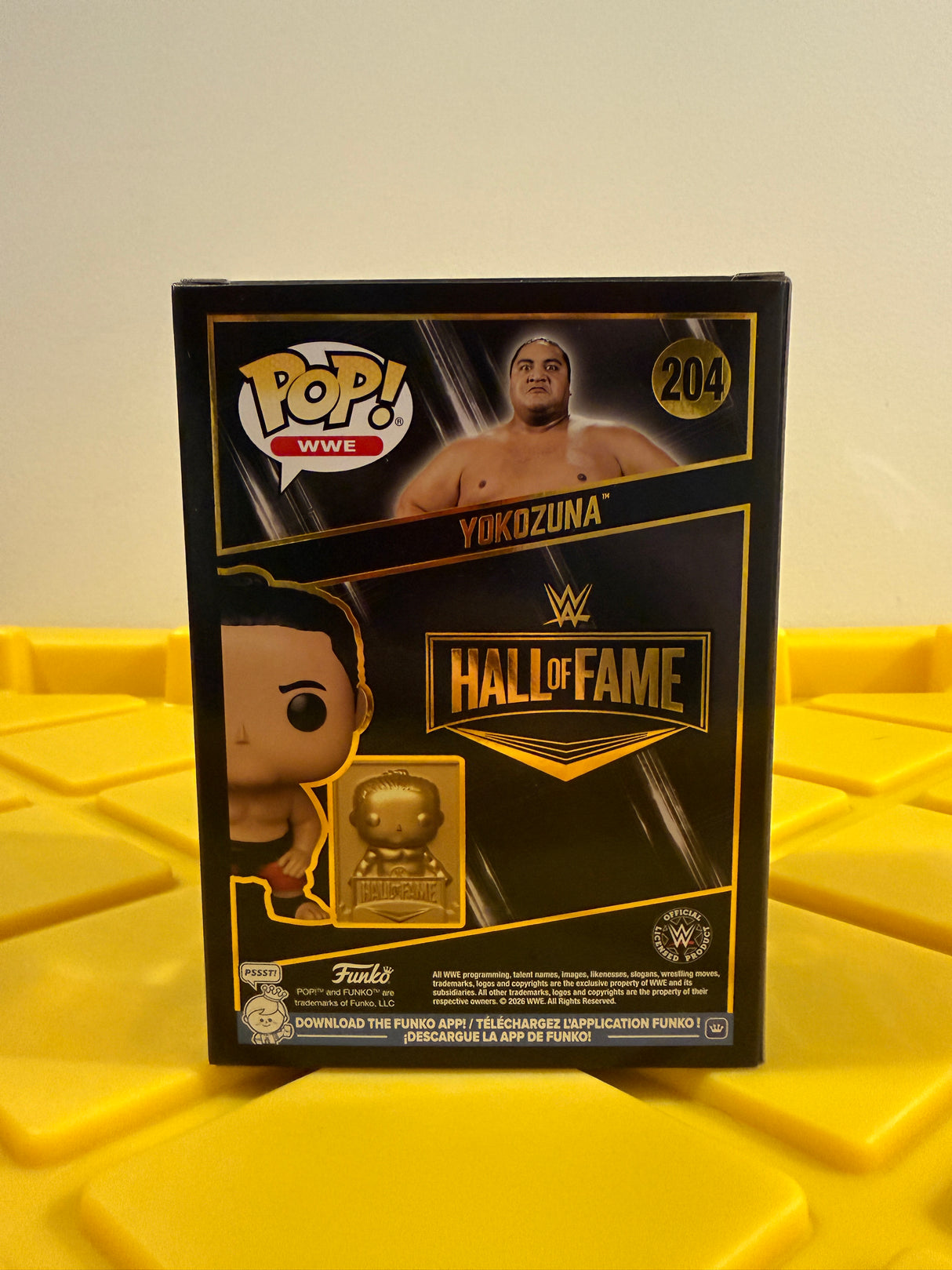 Funko POP! Yokozuna - Limited Edition Chase - Limited Edition Fanatics Exclusive
