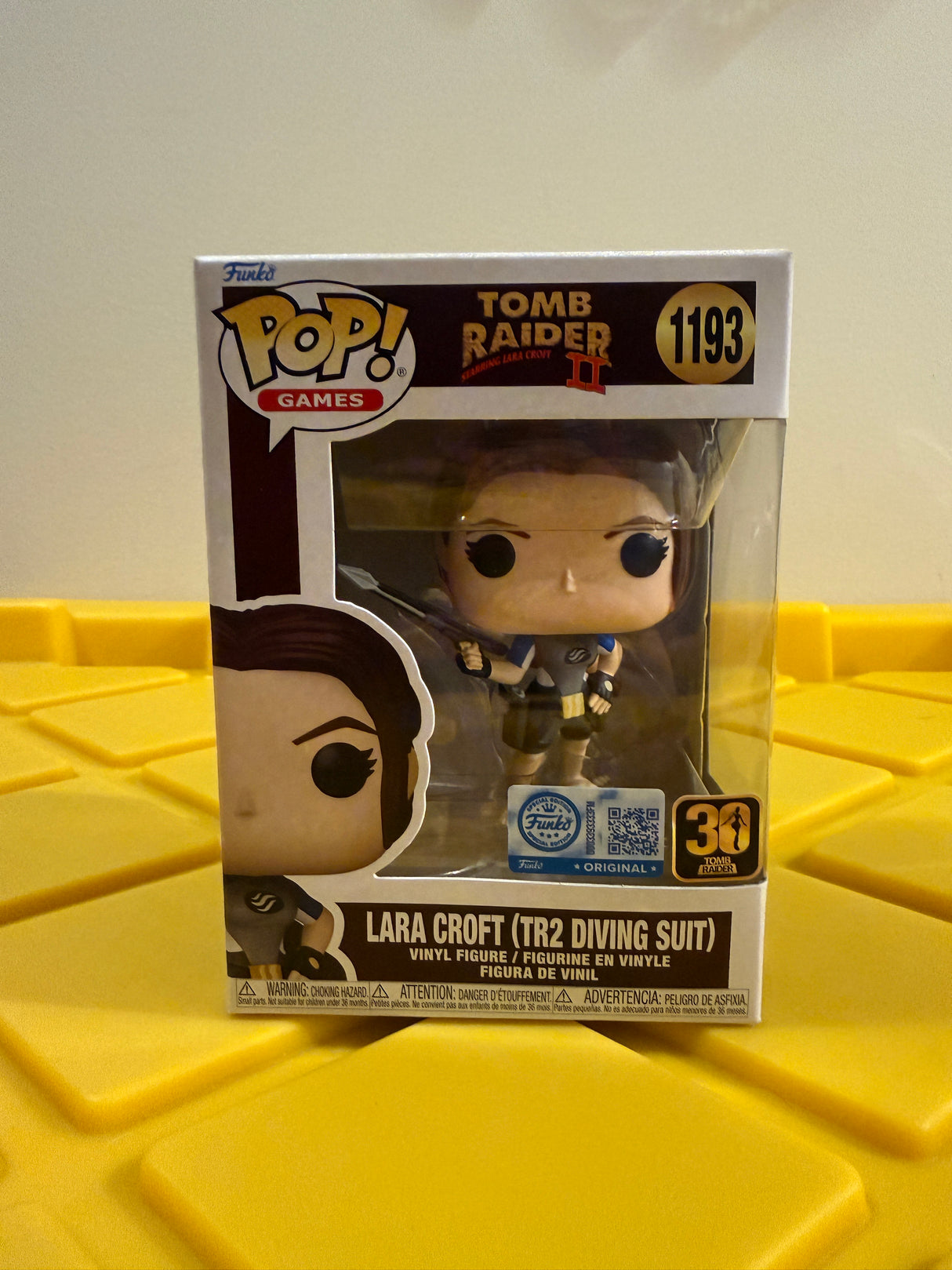 Funko POP! Lara Croft (TR2 Diving Suit) - Limited Edition Funko Shop Exclusive