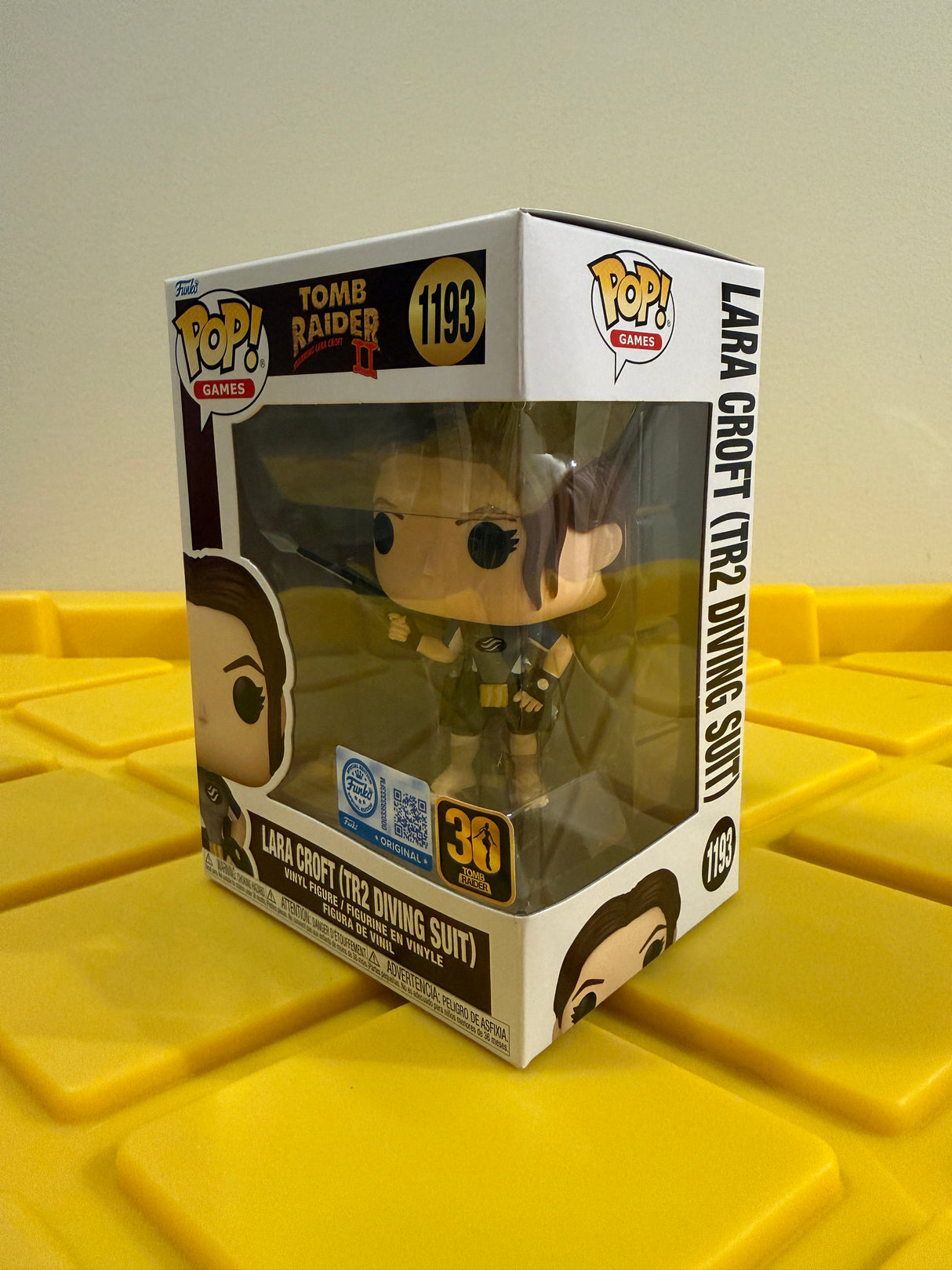 Funko POP! Lara Croft (TR2 Diving Suit) - Limited Edition Funko Shop Exclusive