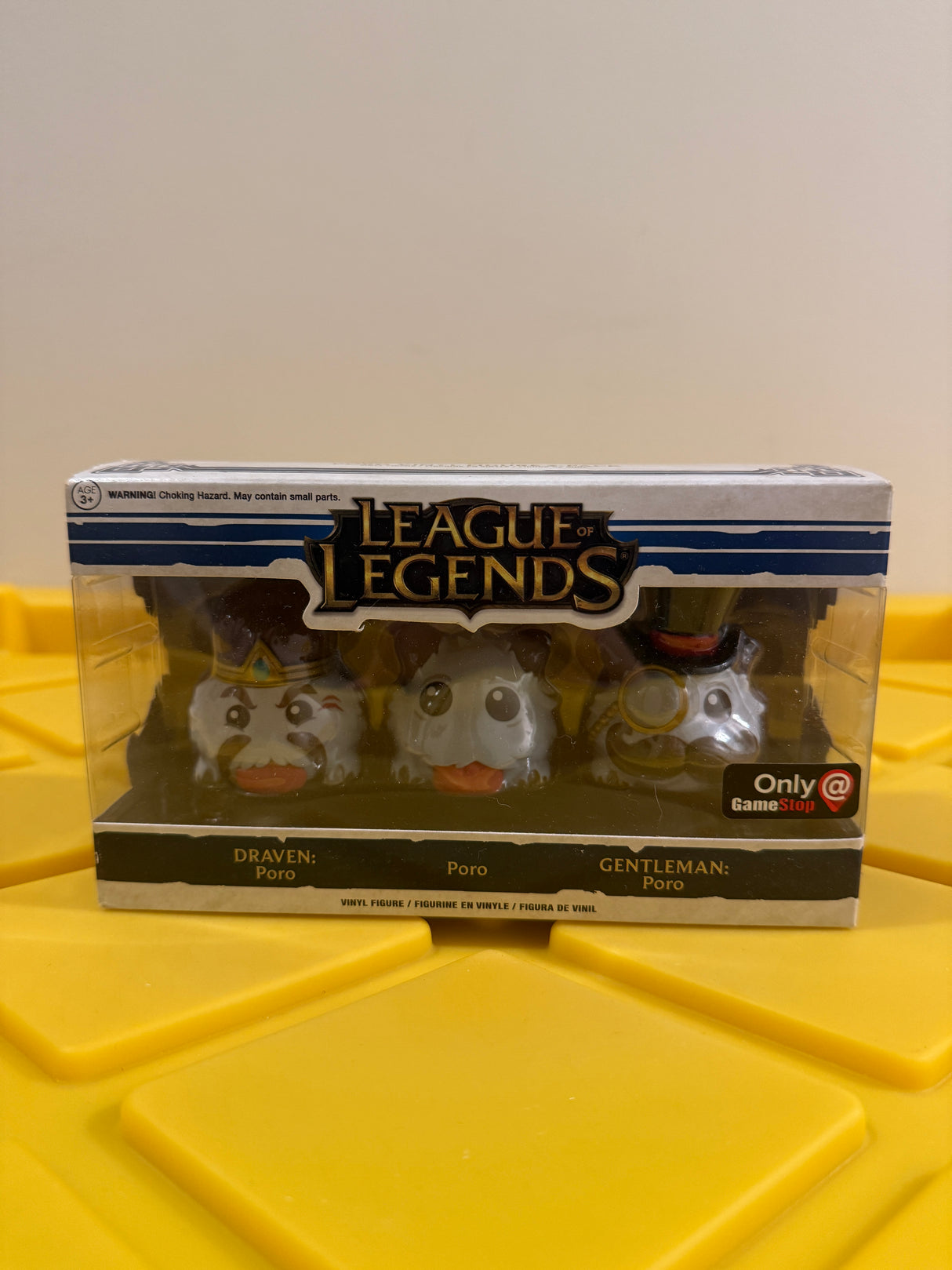 Poro 3-pack (Draven, Normal, Gentleman) (3-Pack) - Limited Edition GameStop Exclusive