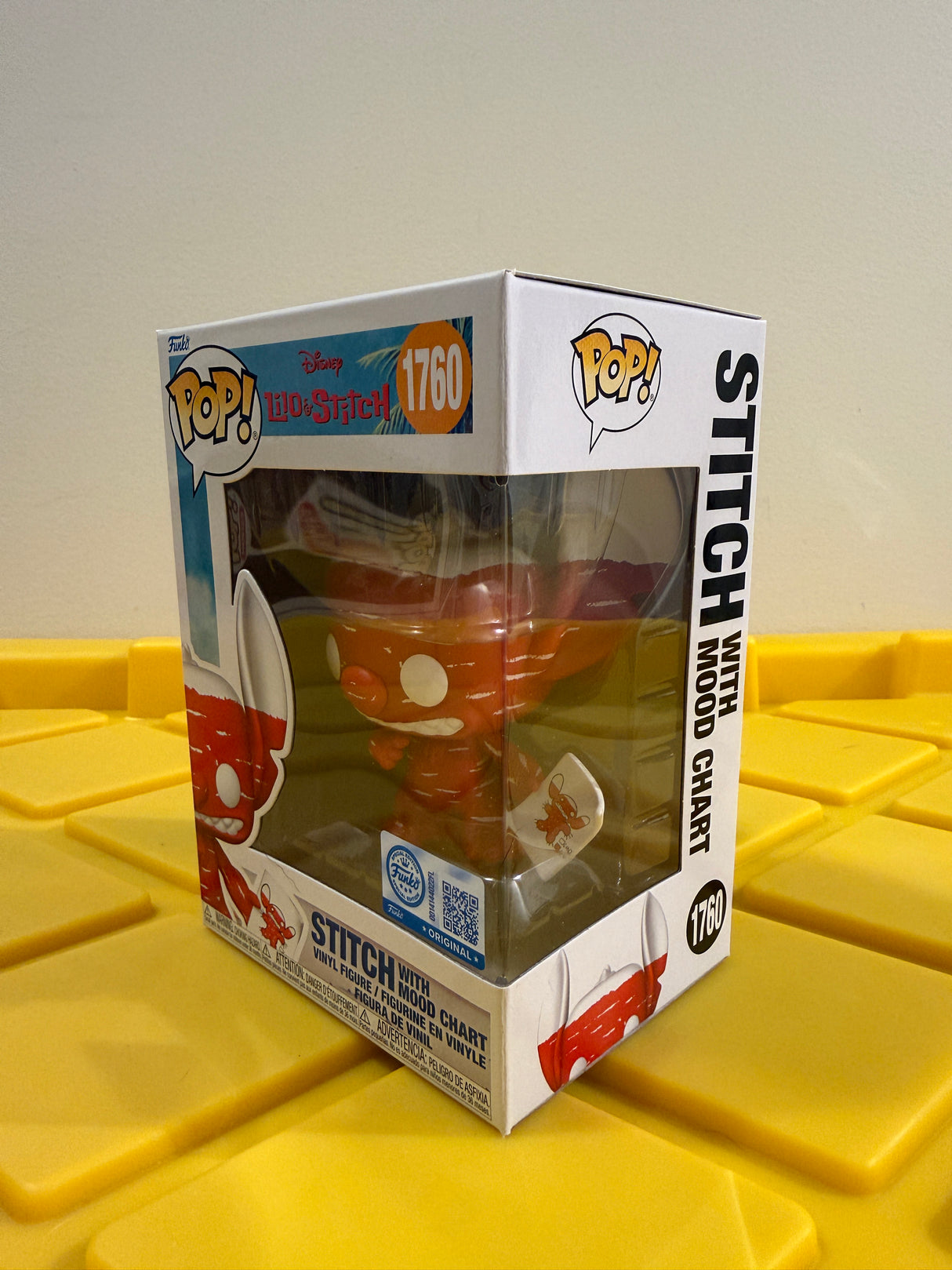 Funko POP! Stitch with Mood Chart - Limited Edition BoxLunch Exclusive