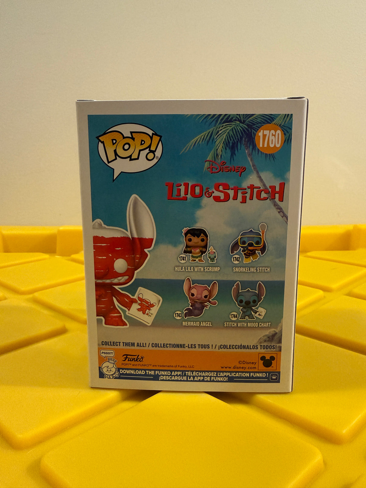 Funko POP! Stitch with Mood Chart - Limited Edition BoxLunch Exclusive