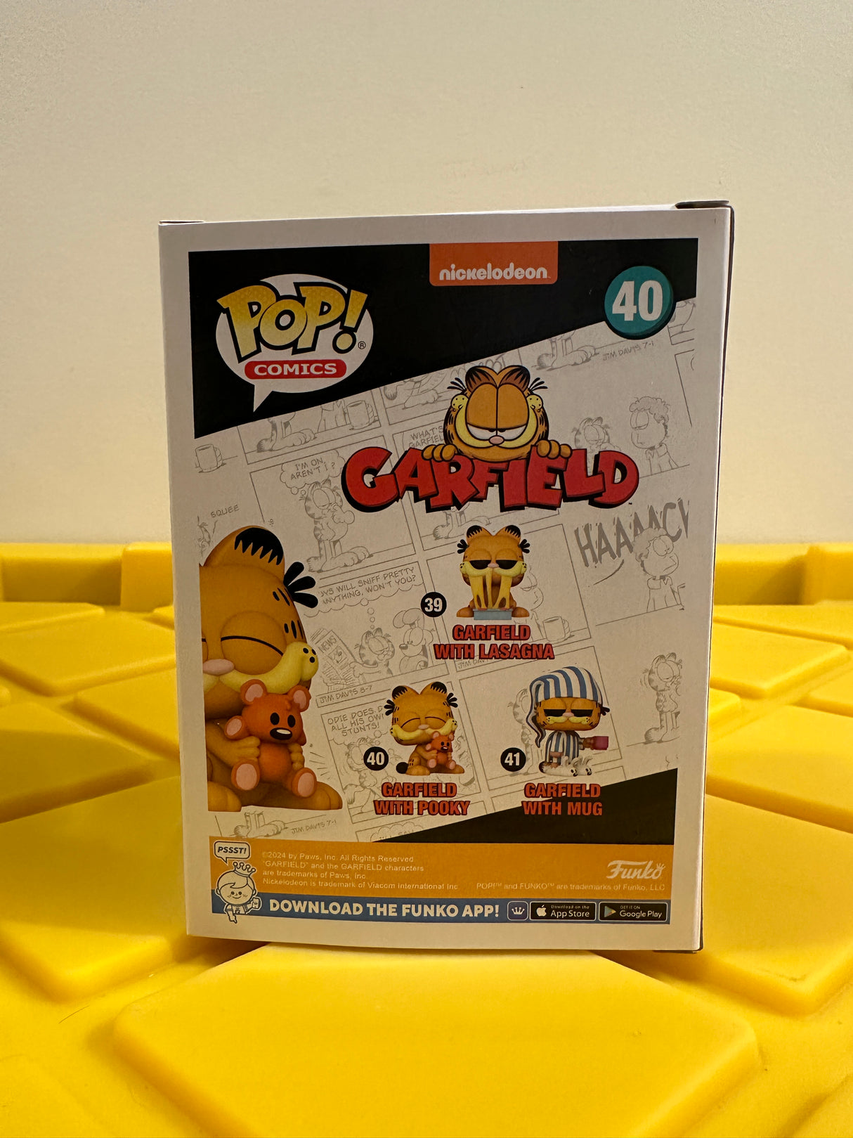 Garfield with Pooky