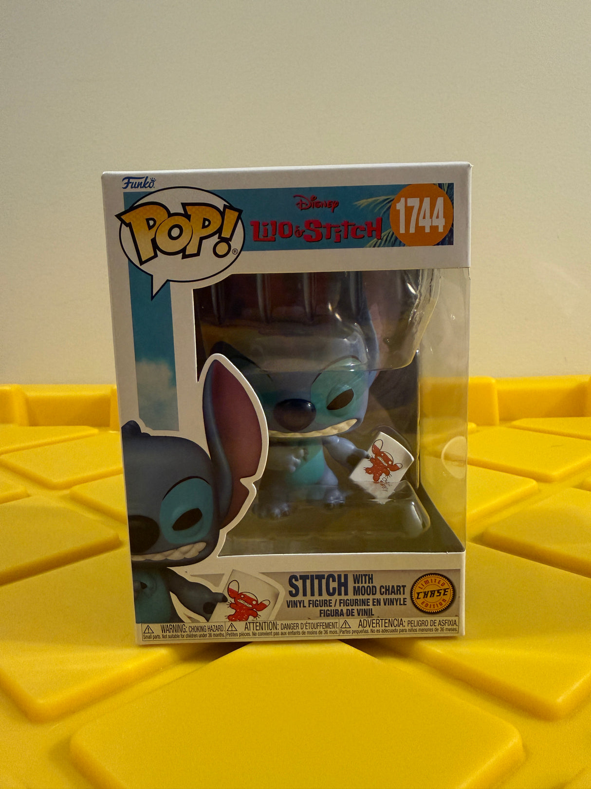 Funko POP! Stitch with Mood Chart - Limited Edition Chase