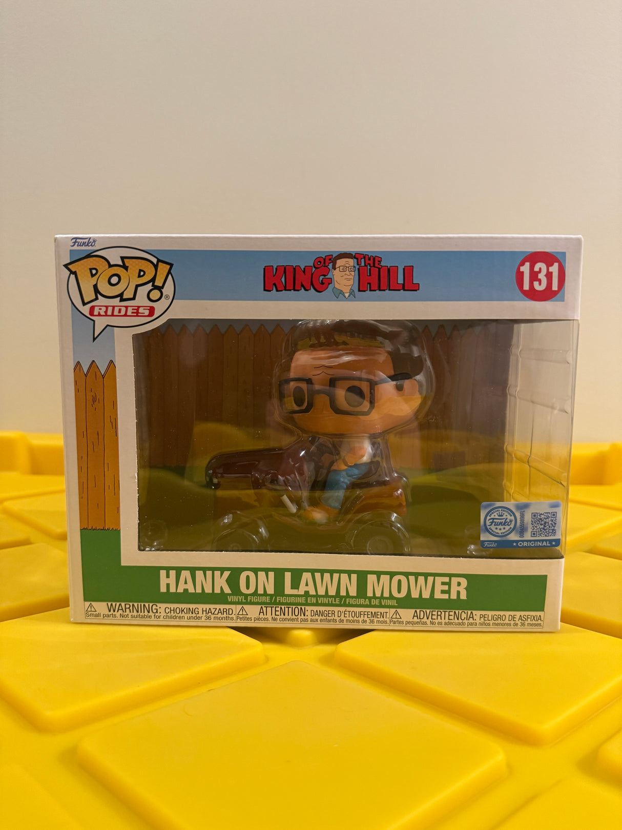 Hank on Lawn Mower - Limited Edition Funko Shop Exclusive