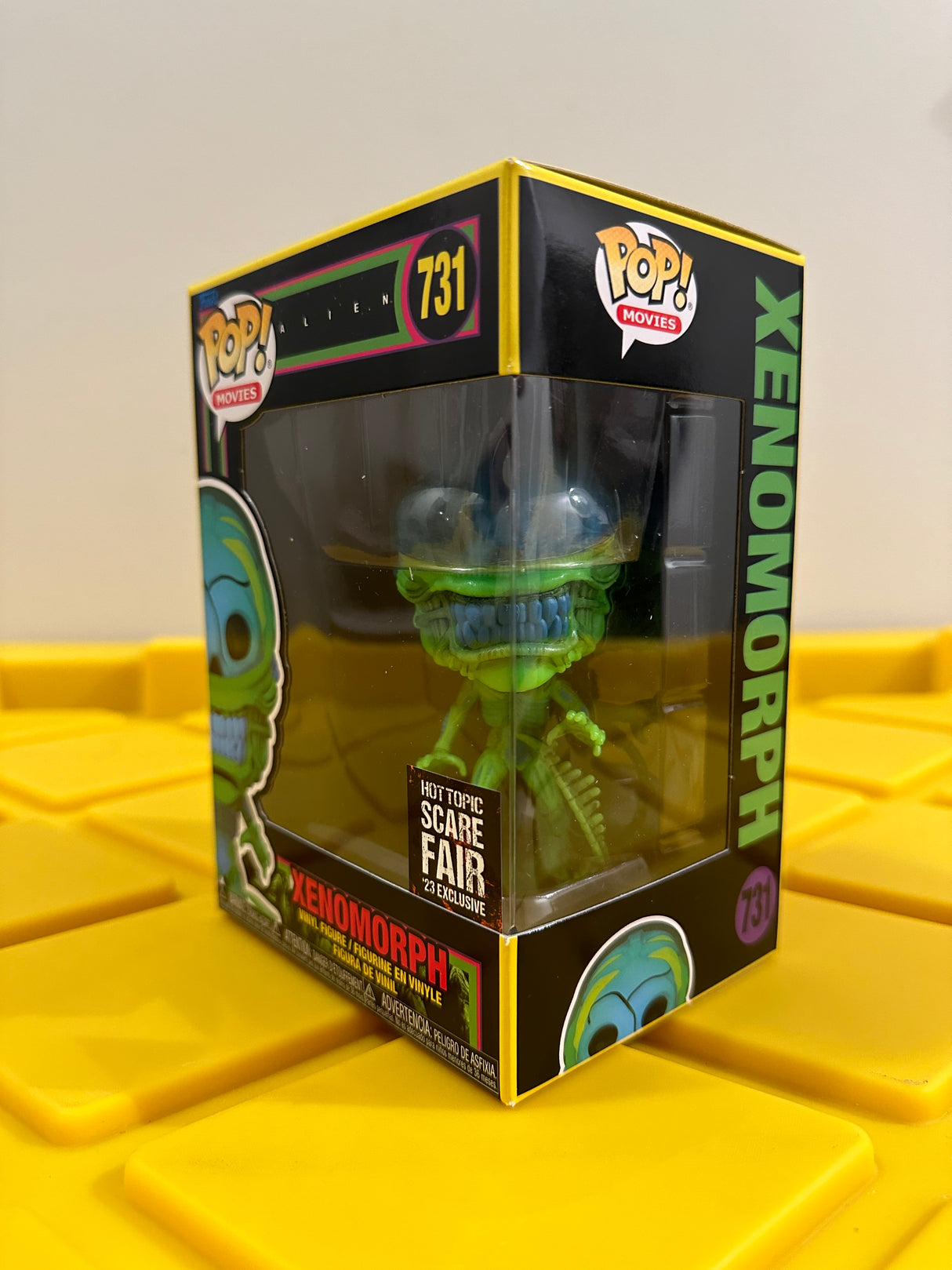 Xenomorph (Black Light) - Limited Edition Hot Topic 2023 Scare Fair Exclusive