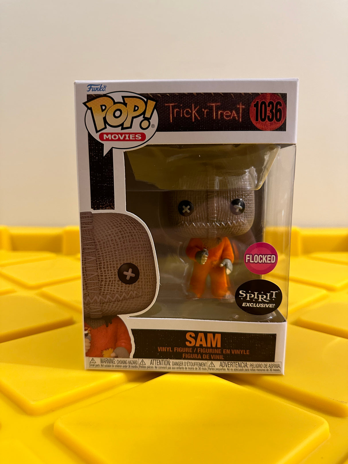 Funko POP! Sam (Flocked) - Limited Edition Spirit Exclusive