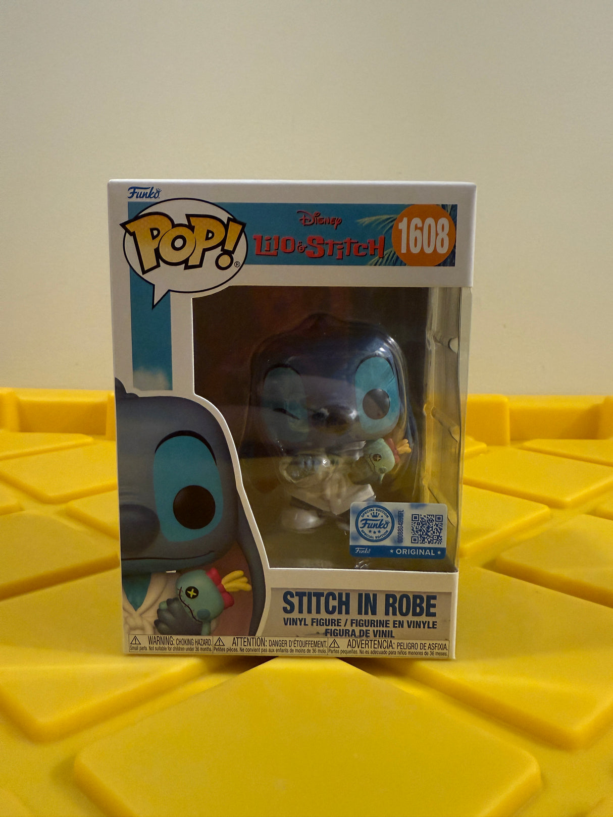 Funko POP! Stitch in Robe - Limited Edition Disney Exclusive