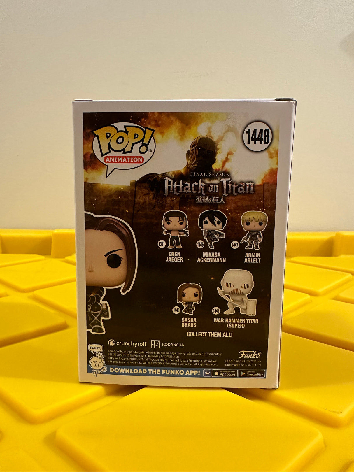 Funko POP! Sasha Braus (Metallic) - Limited Edition Special Edition Exclusive