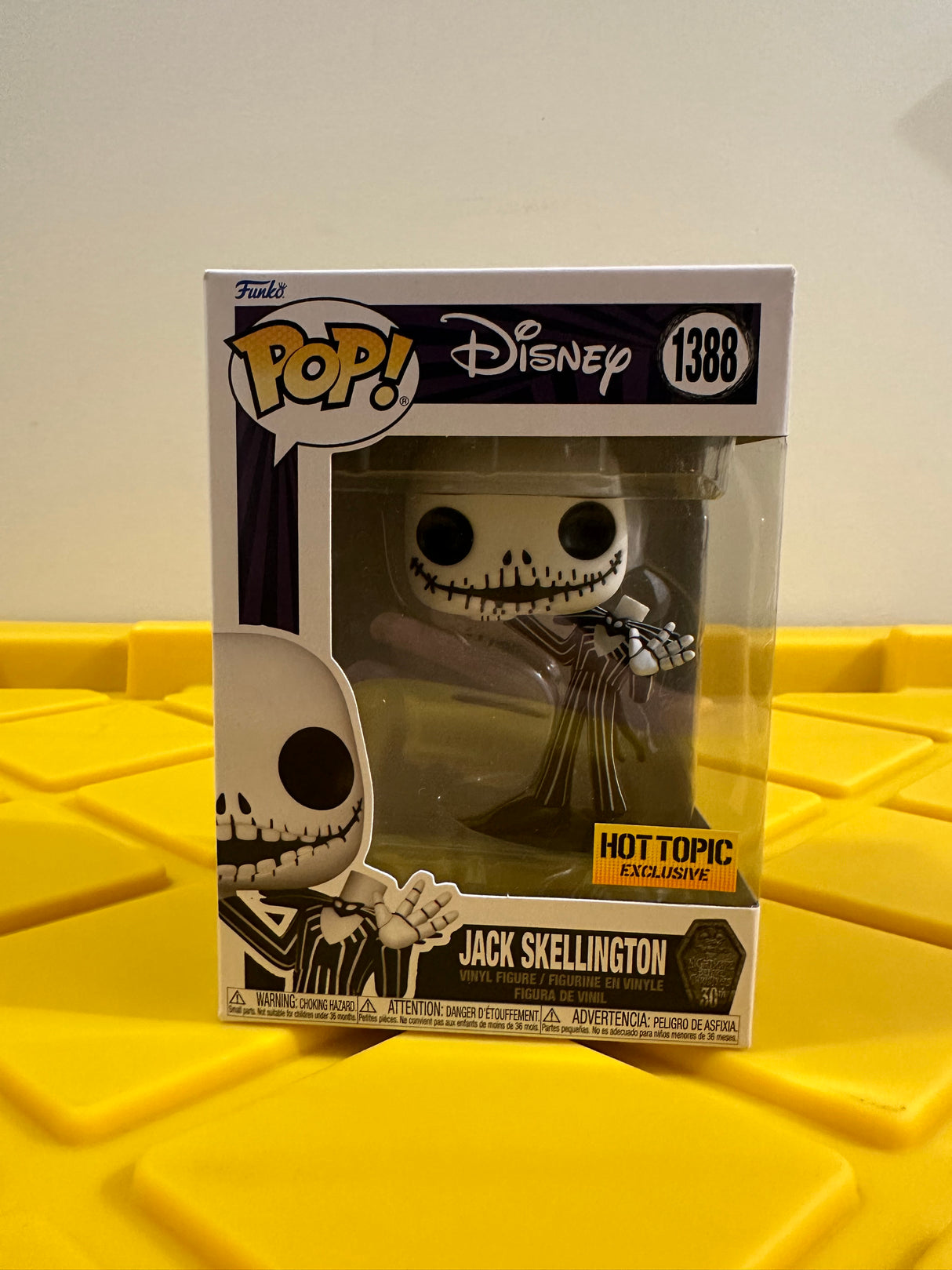 Funko POP! Jack Skellington - Limited Edition Hot Topic Exclusive
